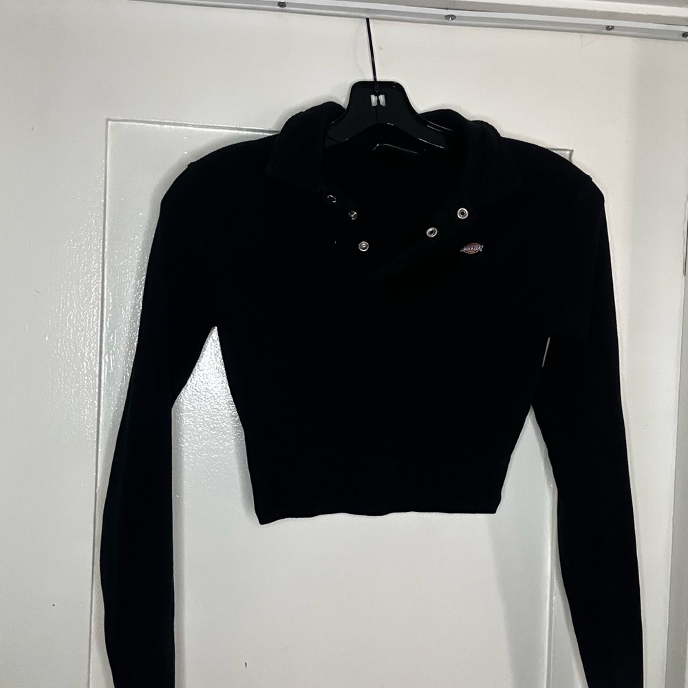 Dickies Black Button Down Shirt